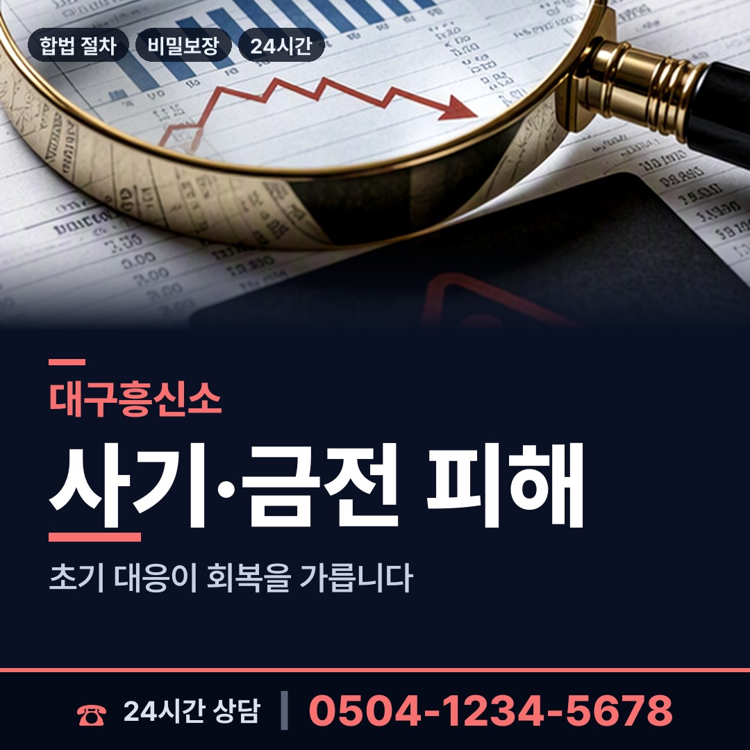 대구 비산5동 당일조사 상담 안내